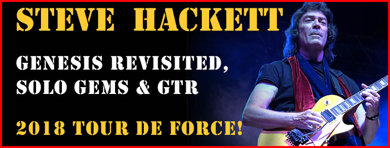 Steve Hackett 2018